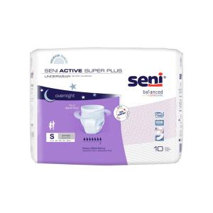 Seni Active Super Plus Disposable Underwear Pull On With Tear Away Seams Small, S-SM10-AP1, Heavy