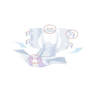 Seni Super Plus Adult Incontinence Brief Regular Heavy Absorbency Breathable / Overnight, S-RE25-BP1, Severe
