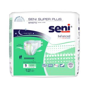 Seni Super Plus Heavy To Severe Absorbency Incontinence Brief, Small 1163827