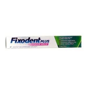 Fixodent Plus Denture Adhesive Cream, Superior Hold, 2 Oz