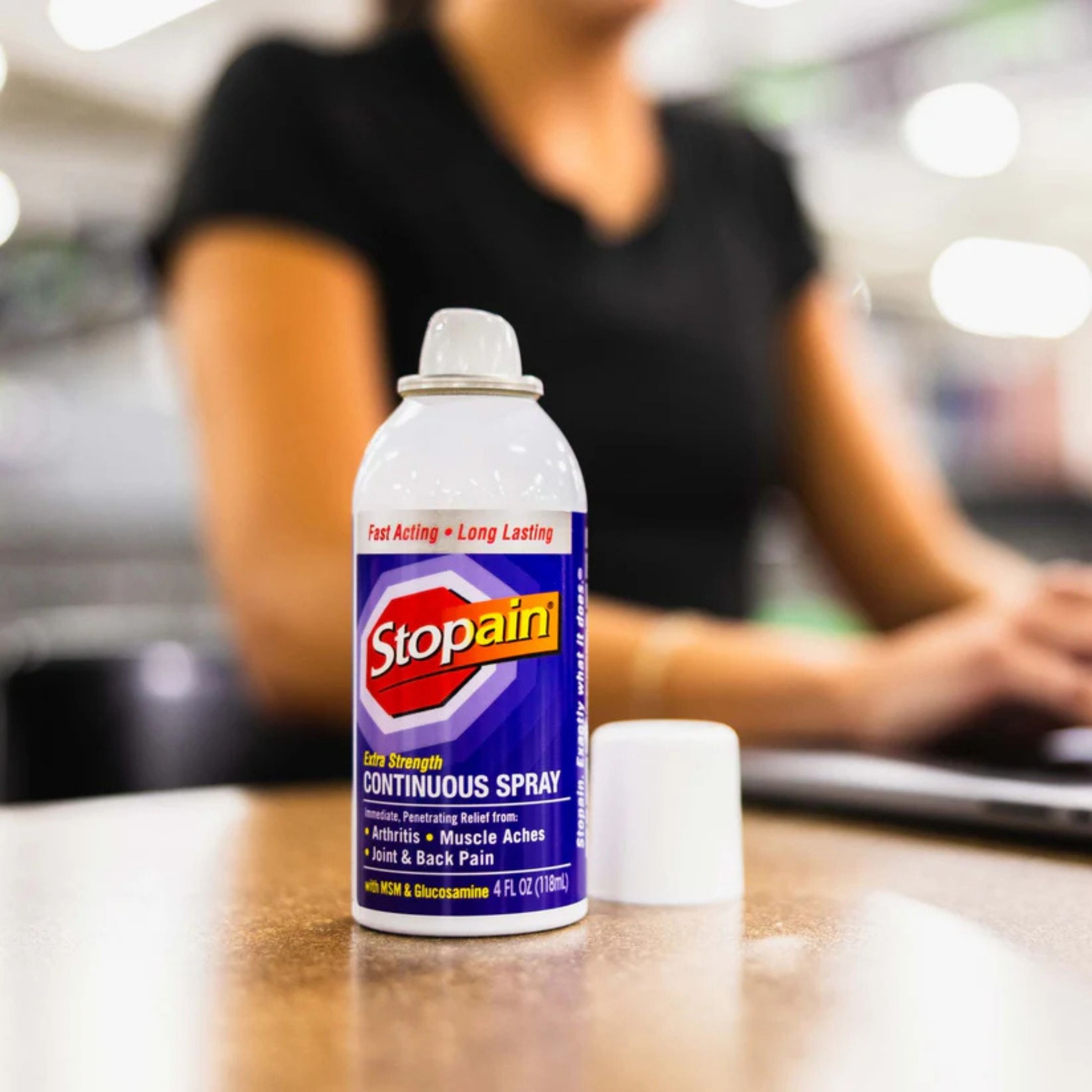 Stopain Extra Strength Continuous Spray