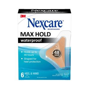 Nexcare Max Hold Waterproof Bandages Knee & Elbow