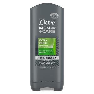 Dove Men+Care Body + Face Wash, Extra Fresh, Refreshing 13.5 Fl Oz