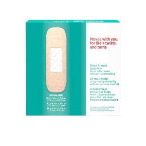 Band-Aid Brand Skin-Flex Adhesive Bandages Assorted Sizes