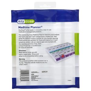 Ezy Dose Push Button Medtime Planner 7 Day XL #367583