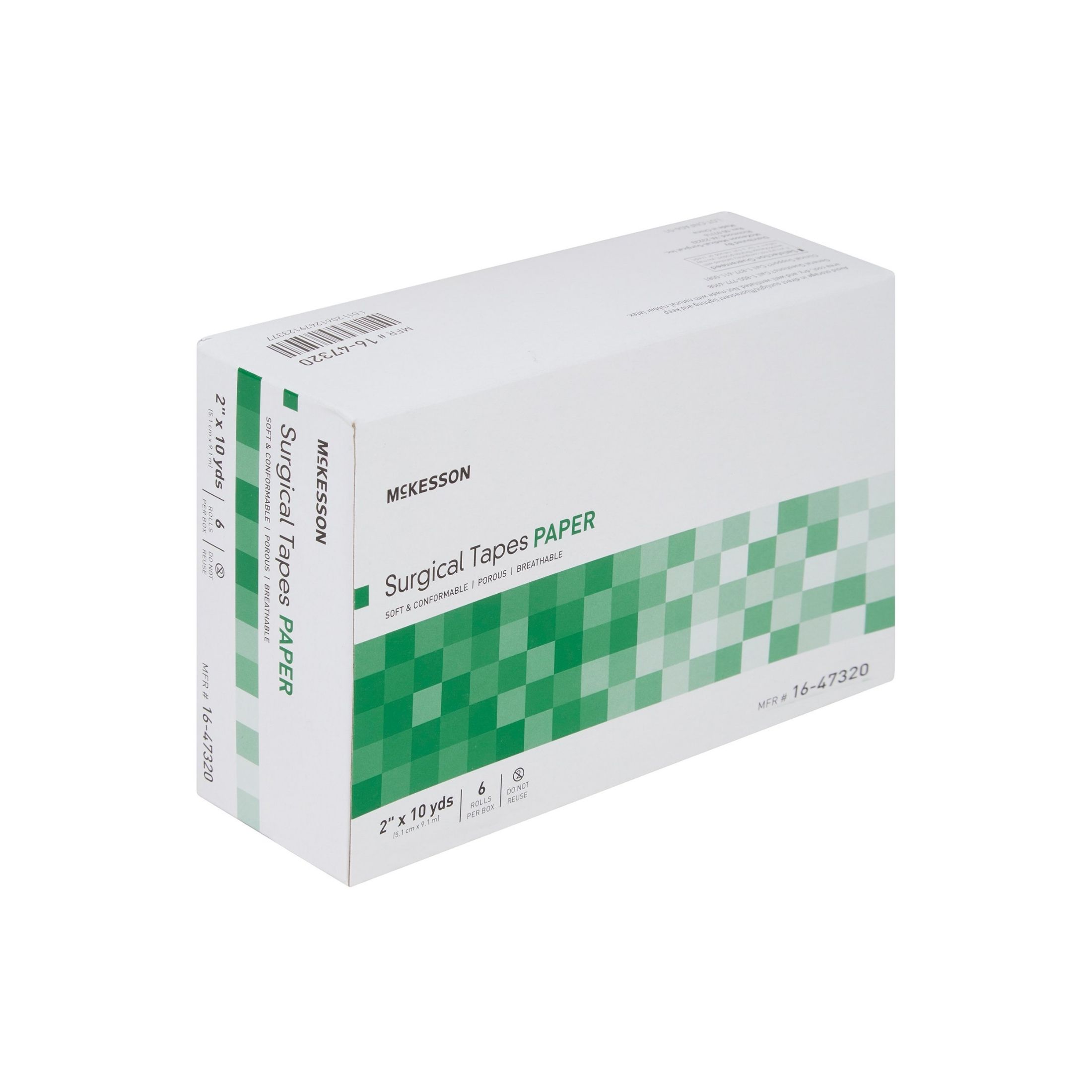 McKesson Paper Tape 2"x 10 Yards - 6 Rolls