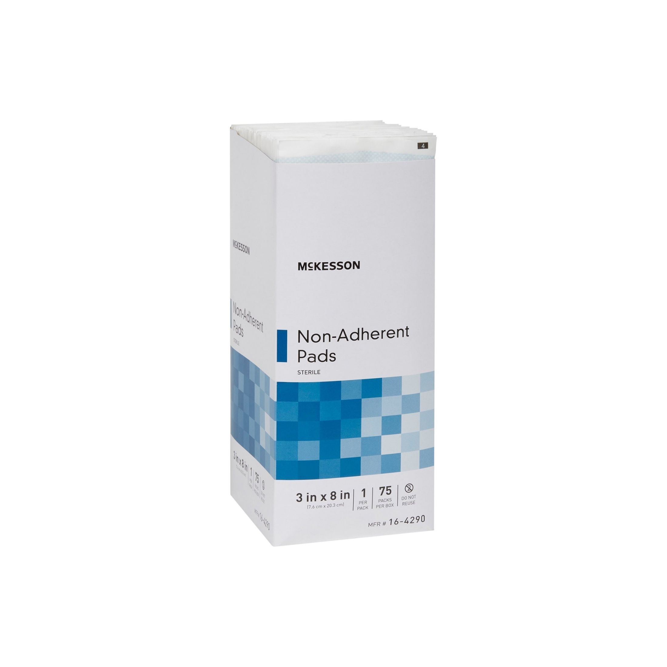 McKesson Non-Adherent Pads 8"x3"