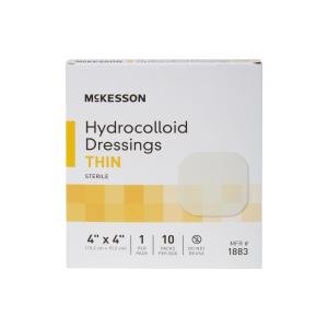 McKesson Hydrocolloid Dressing Thin 4 X4