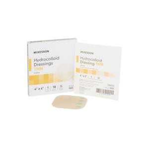 McKesson Hydrocolloid Dressing Thin 4 X4