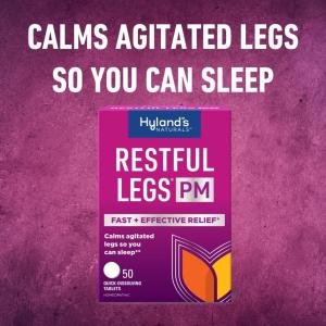 Hyland's Homeopathic Restful Legs PM, 50 Tablets