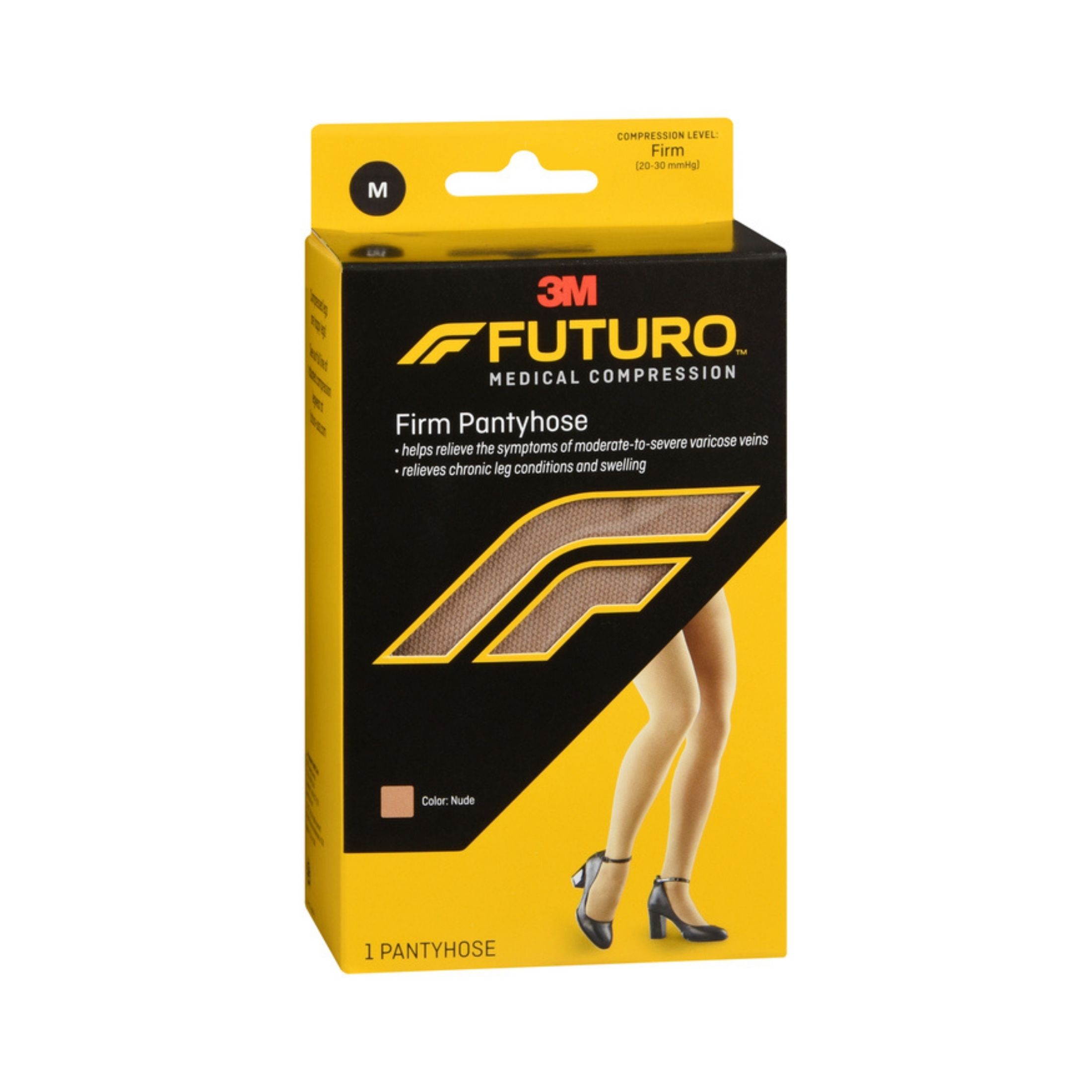 Futuro 3M, Medical Compression Firm Pantyhose Nude Medium