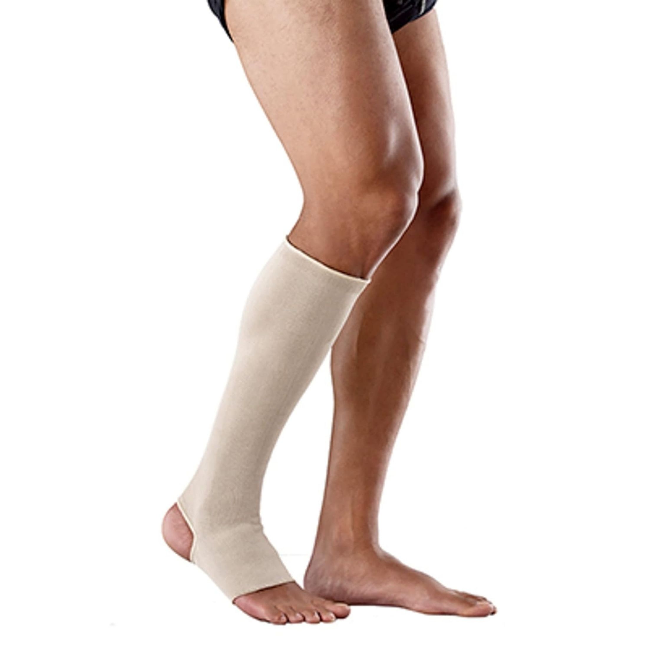 Futuro Open Toe Knee Length Stockings, X-Large, Firm, Beige, 1 Pair