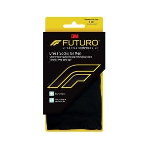 Futuro Restoring Dress Socks For Men Firm Medium Black