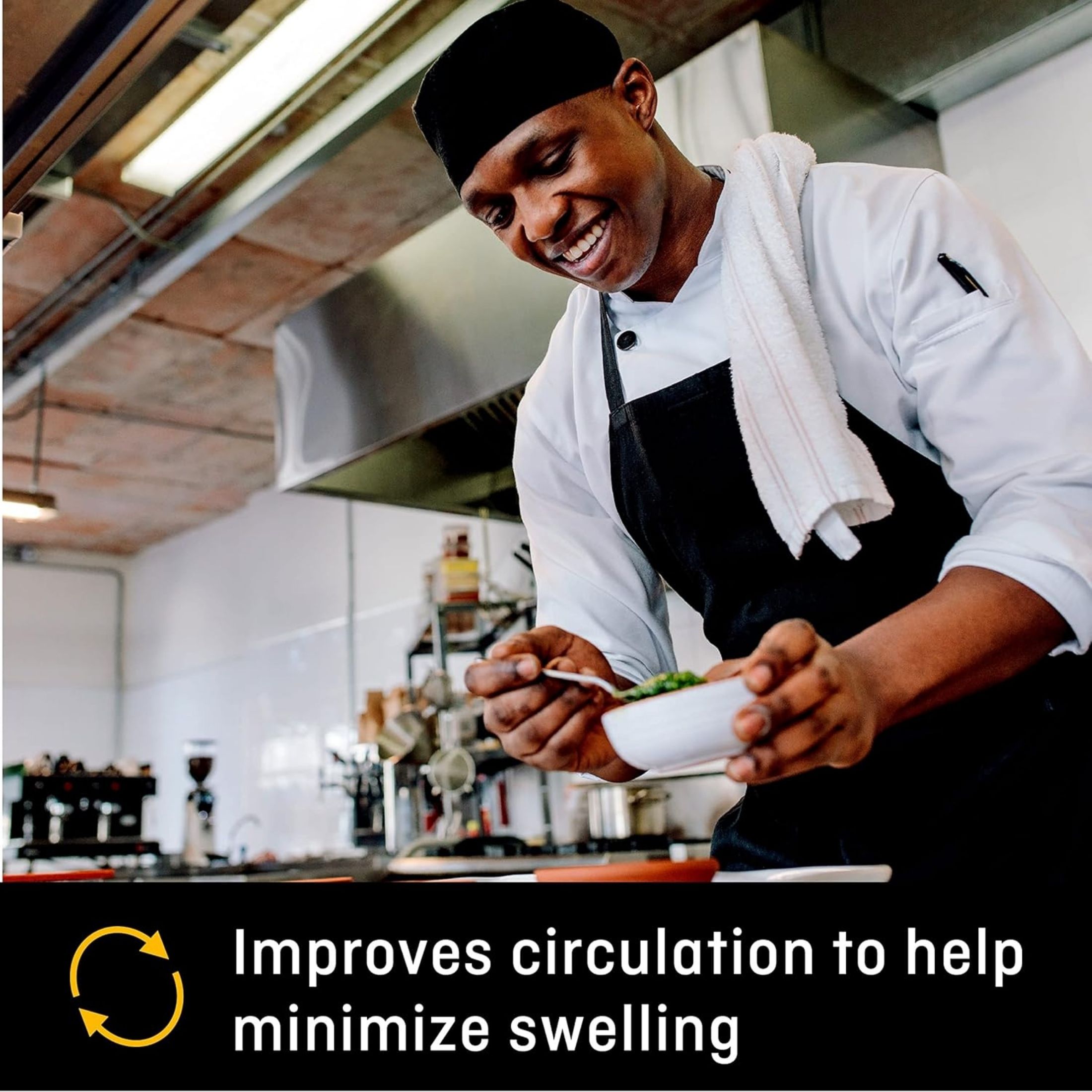 Futuro Restoring Dress Socks For Men Firm Xlarge Black