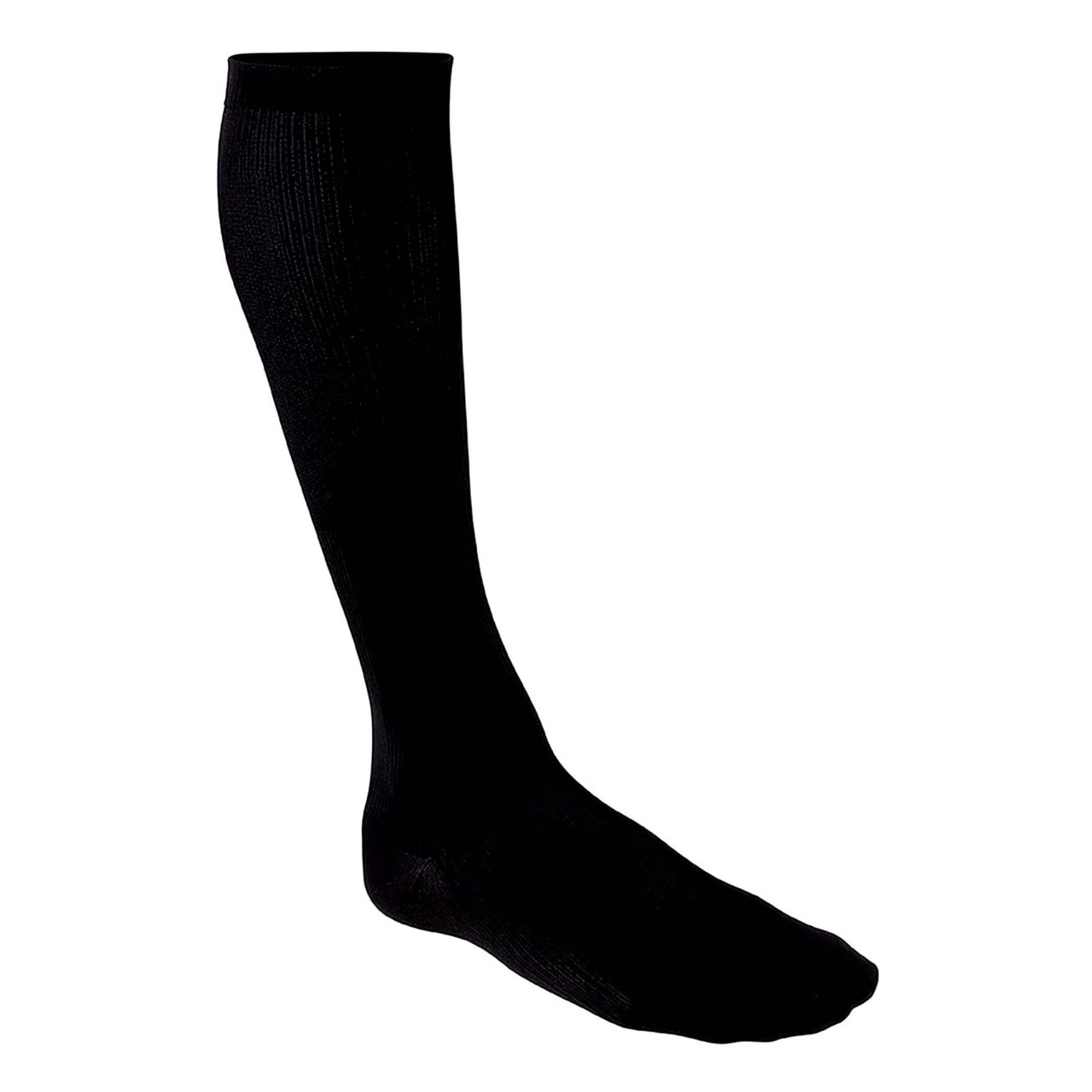 Futuro Dress Socks For Men, Moderate Compression Black, Black