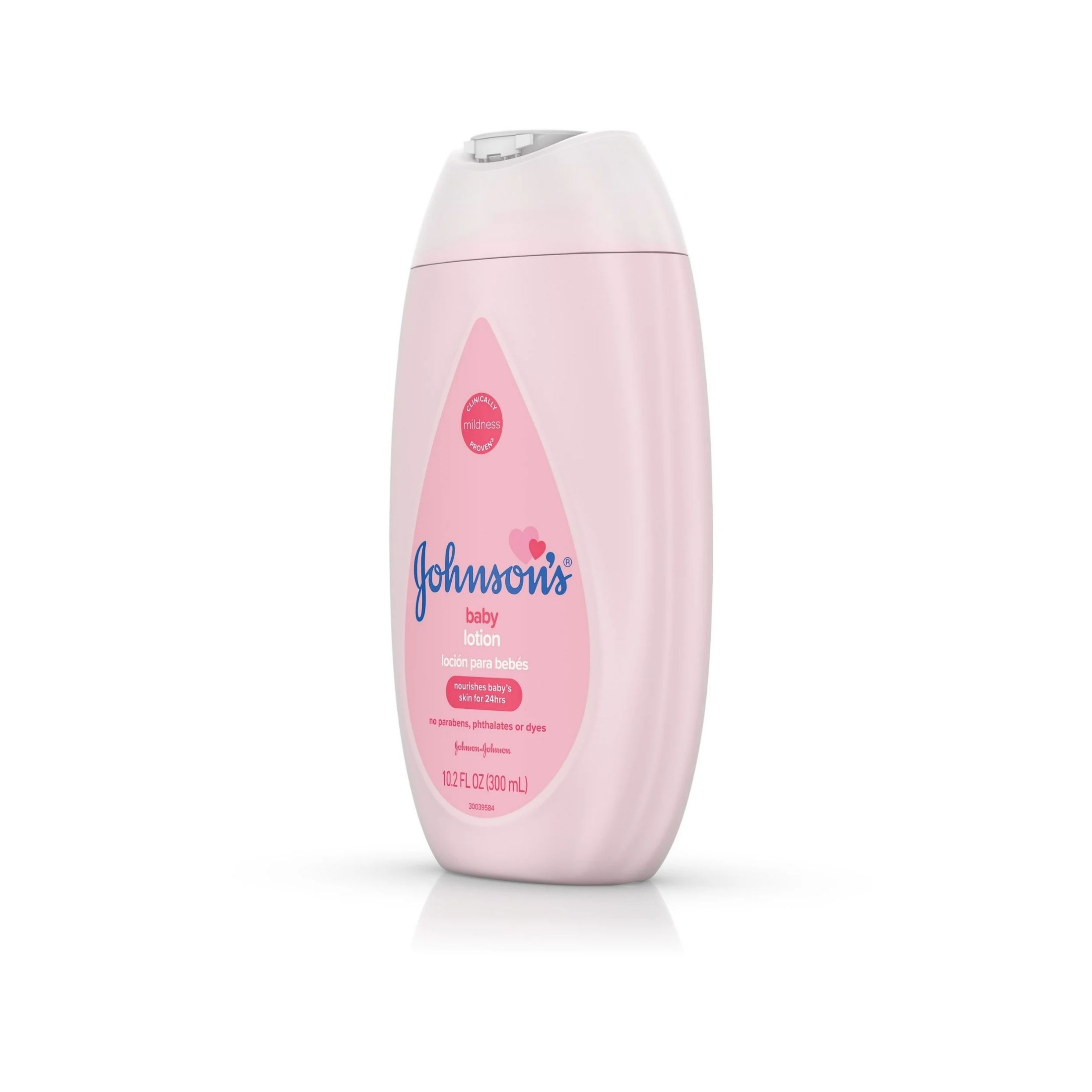 Johnson's Moisturizing Pink Baby Lotion With Coconut Oil 10.2 Oz