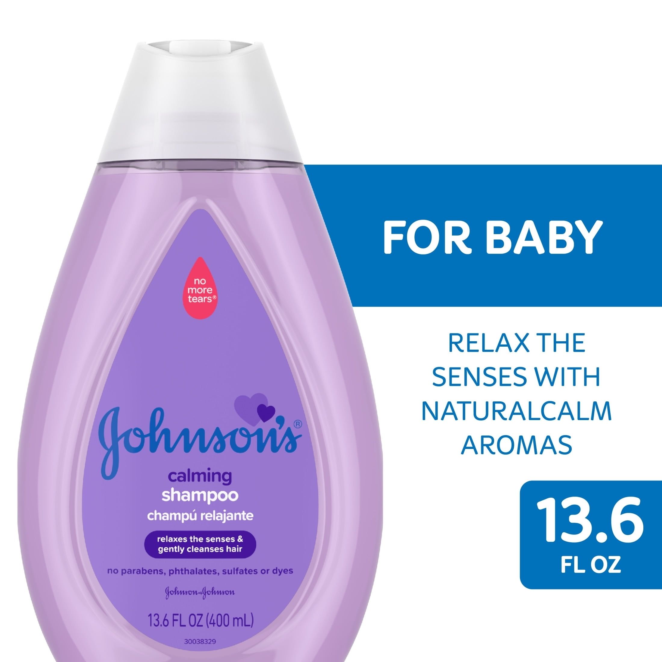 Johnson's S Calming Baby Bath Shampoo With NaturalCalm Scent 13.6 Fl Oz