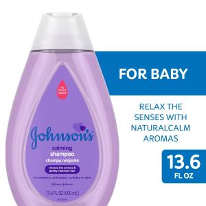 Johnson's S Calming Baby Bath Shampoo With NaturalCalm Scent 13.6 Fl Oz