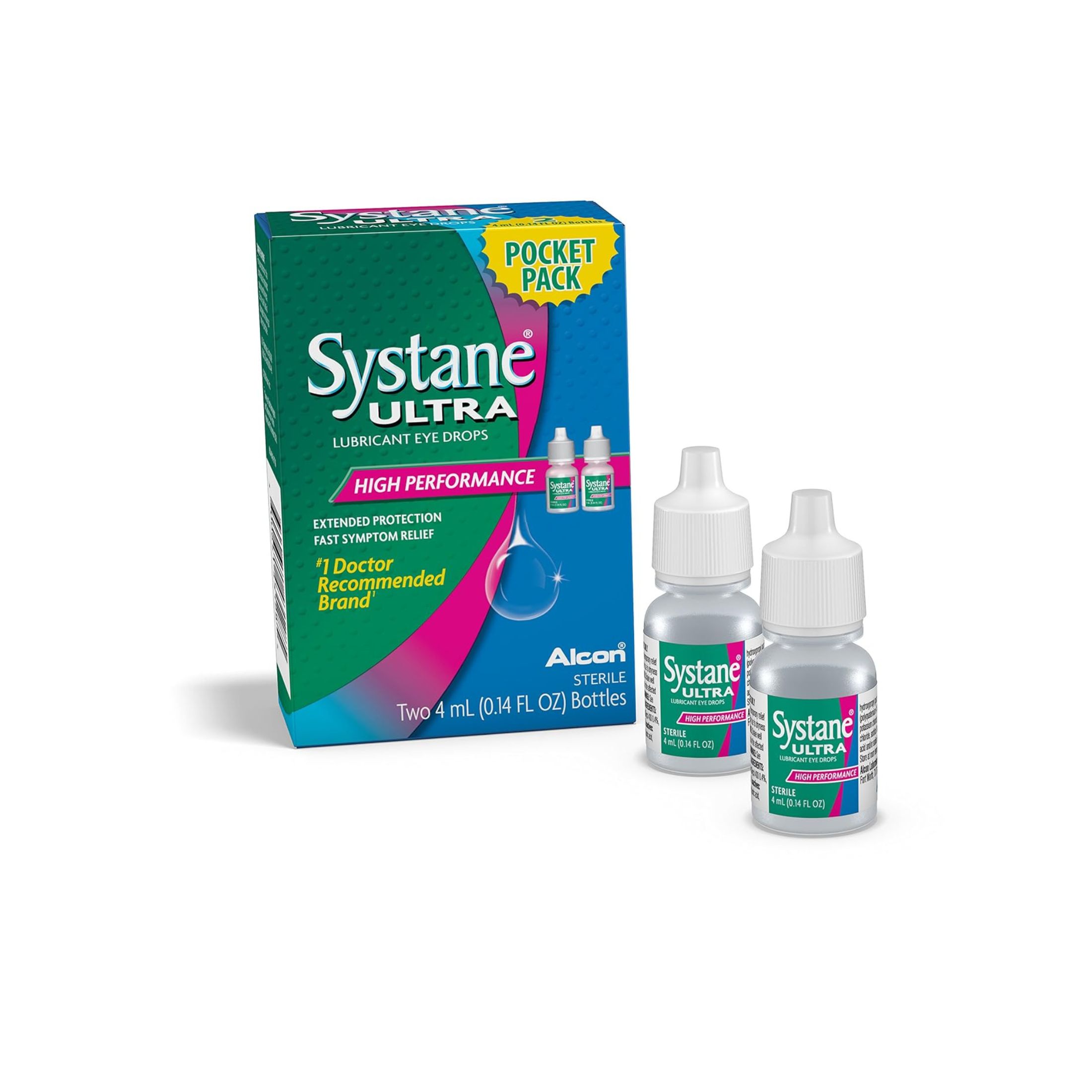 Systane Ultra Lubricant Eye Drops High Performance Vials