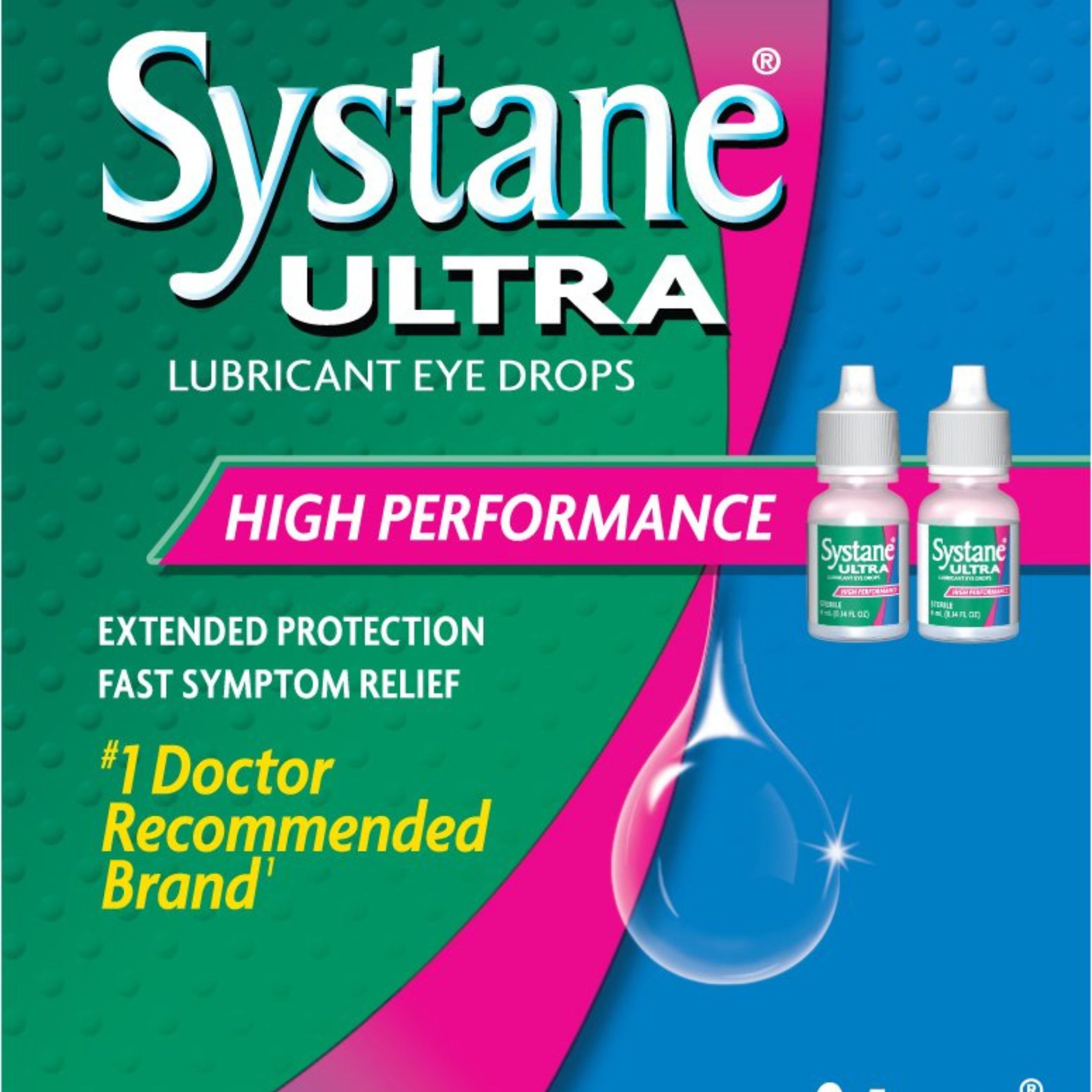 Systane Ultra Lubricant Eye Drops High Performance Vials