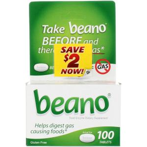Beano Ultra 800 Tablets Food Enzyme Dietary Supplement