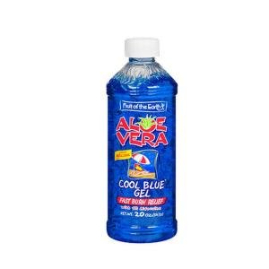 Fruit of the Earth Aloe Vera Gel - Cool Blue - 20 Ounce