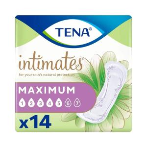 Tena Intimates Maximum Absorbency Incontinence Pads For Women, Regular Length