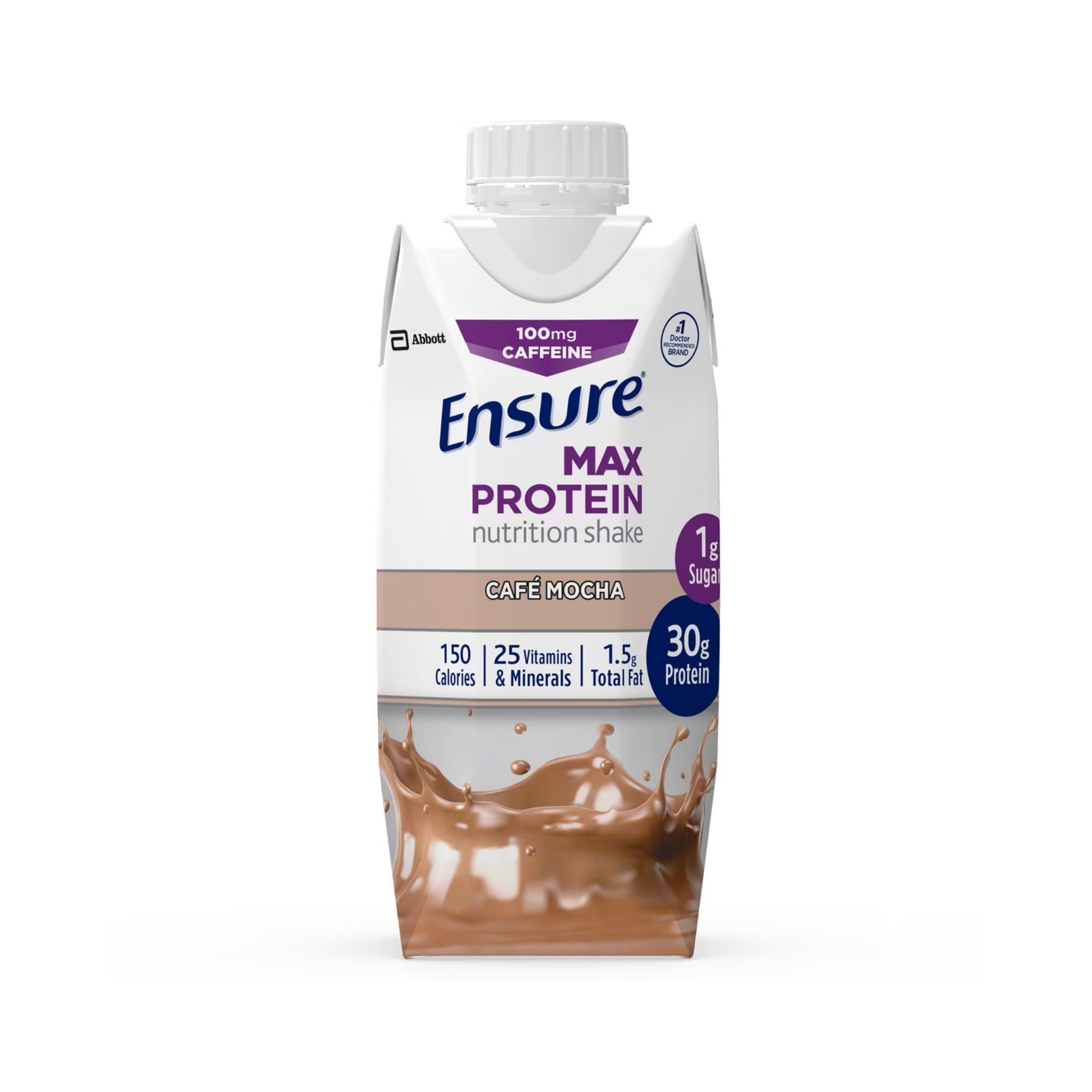Ensure Max Protein Nutrition Shake Cafe Mocha Ready-to-Drink 11 Fl Oz Bottle
