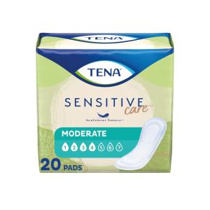 Tena Bladder Control Pad 11 Inch Length Moderate Absorbency 54284, Case Of 6