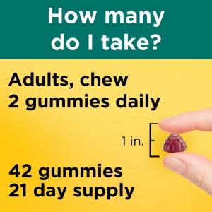 Nature Made Ultra Strength Digestive Probiotic Gummies For Women And Men - Raspberry & Cherry - 42ct