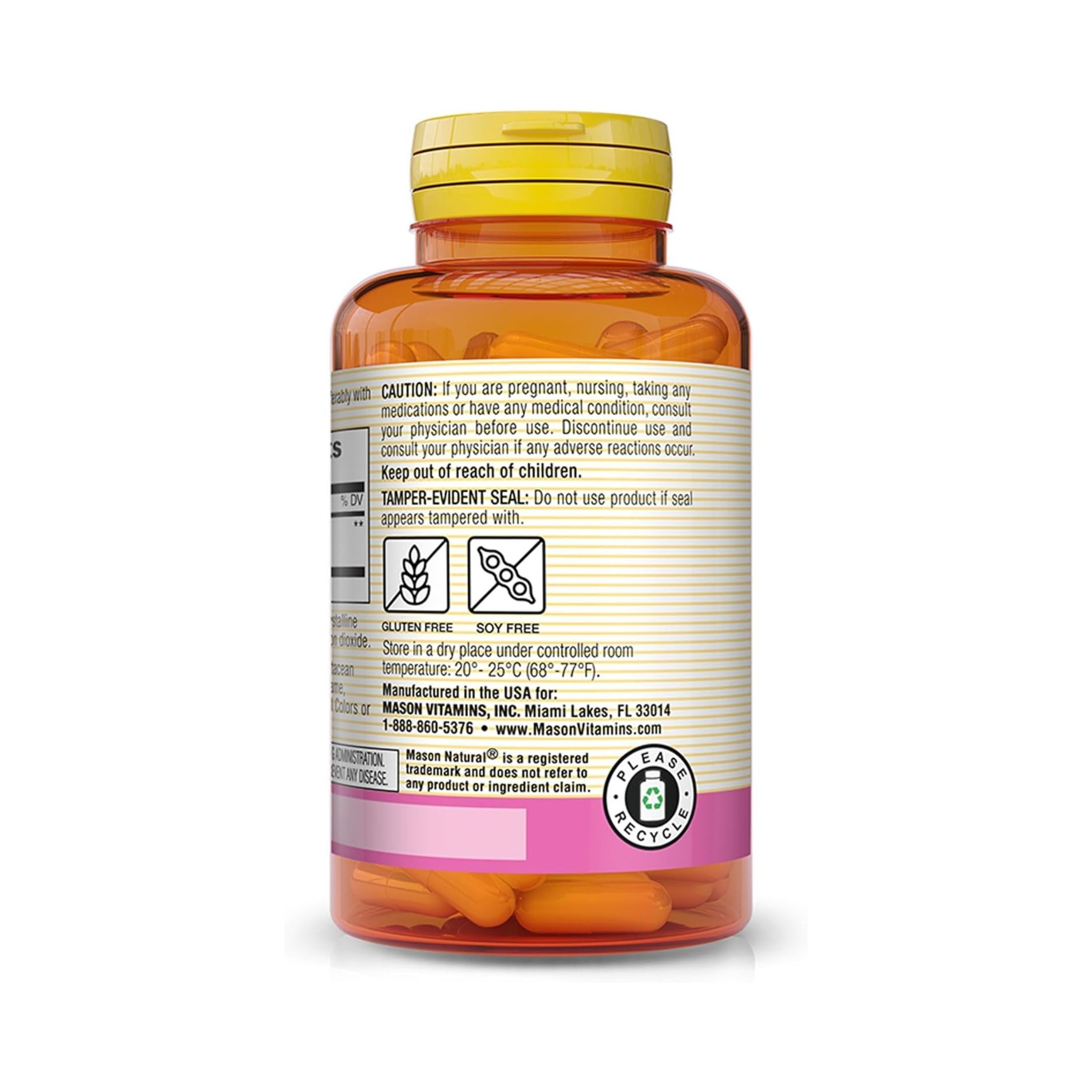 Mason Natural Hyaluronic Acid, 100 Mg, 30 Capsules