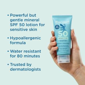 Blue Lizard Sensitive Sunscreen Lotion - SPF 30 - 3oz