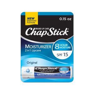 ChapStick Broad Spectrum SPF 15 Original Moisturizer 2 In 1 Lipcare, 0.15 Ounce