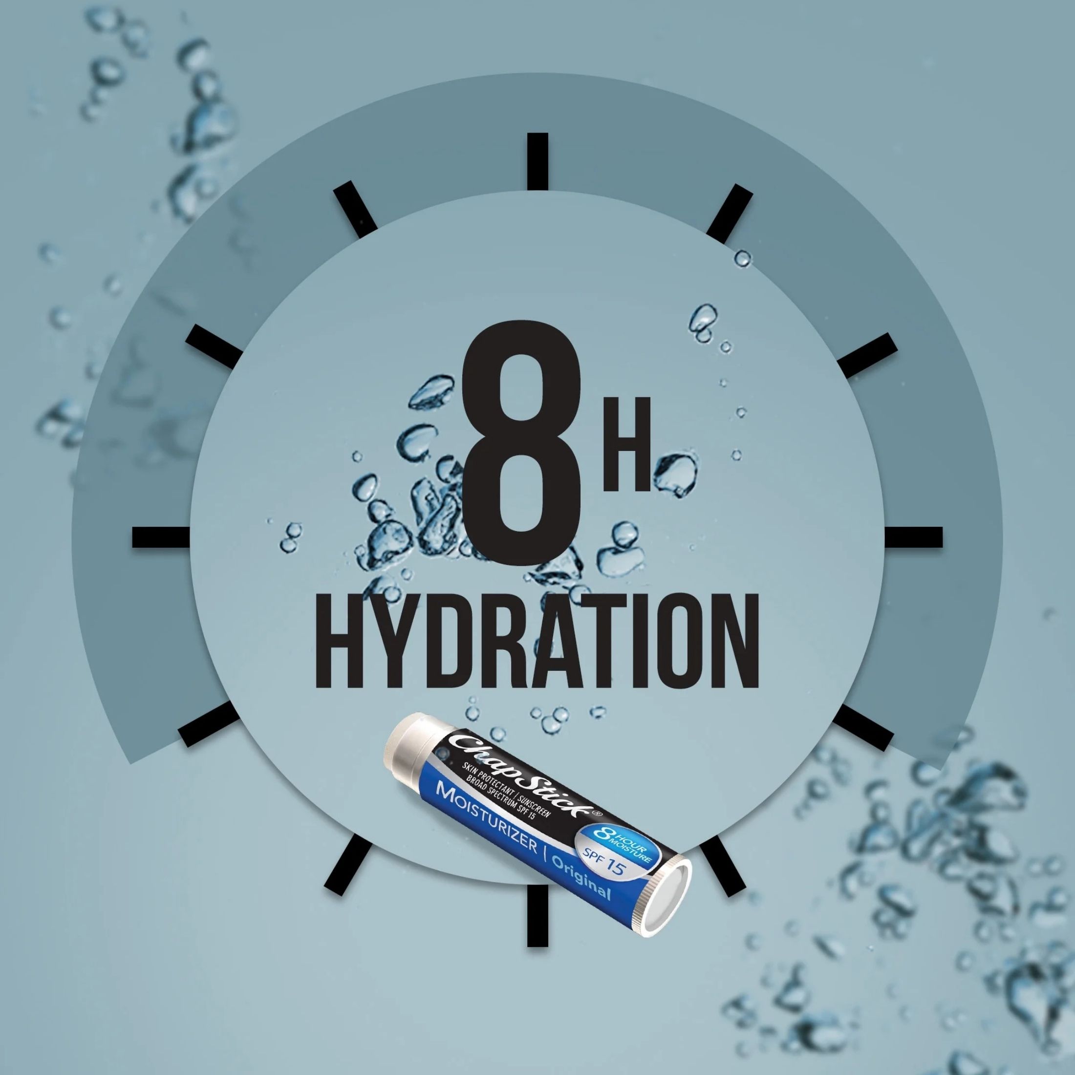 ChapStick Broad Spectrum SPF 15 Original Moisturizer 2 In 1 Lipcare, 0.15 Ounce