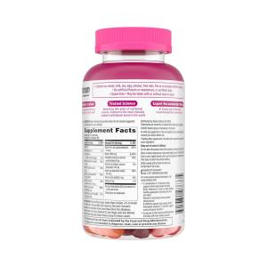 Centrum Multigummies, Dual Action, Multi + Beauty, 2500 Mcg, Gummies, Natural Cherry, Berry & Orange Flavors
