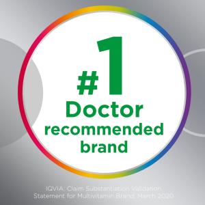 Centrum Adults 50+ Multigummies 90 Gummies Multivitamin Multimineral Supplement Assorted Natural Fruit Flavors