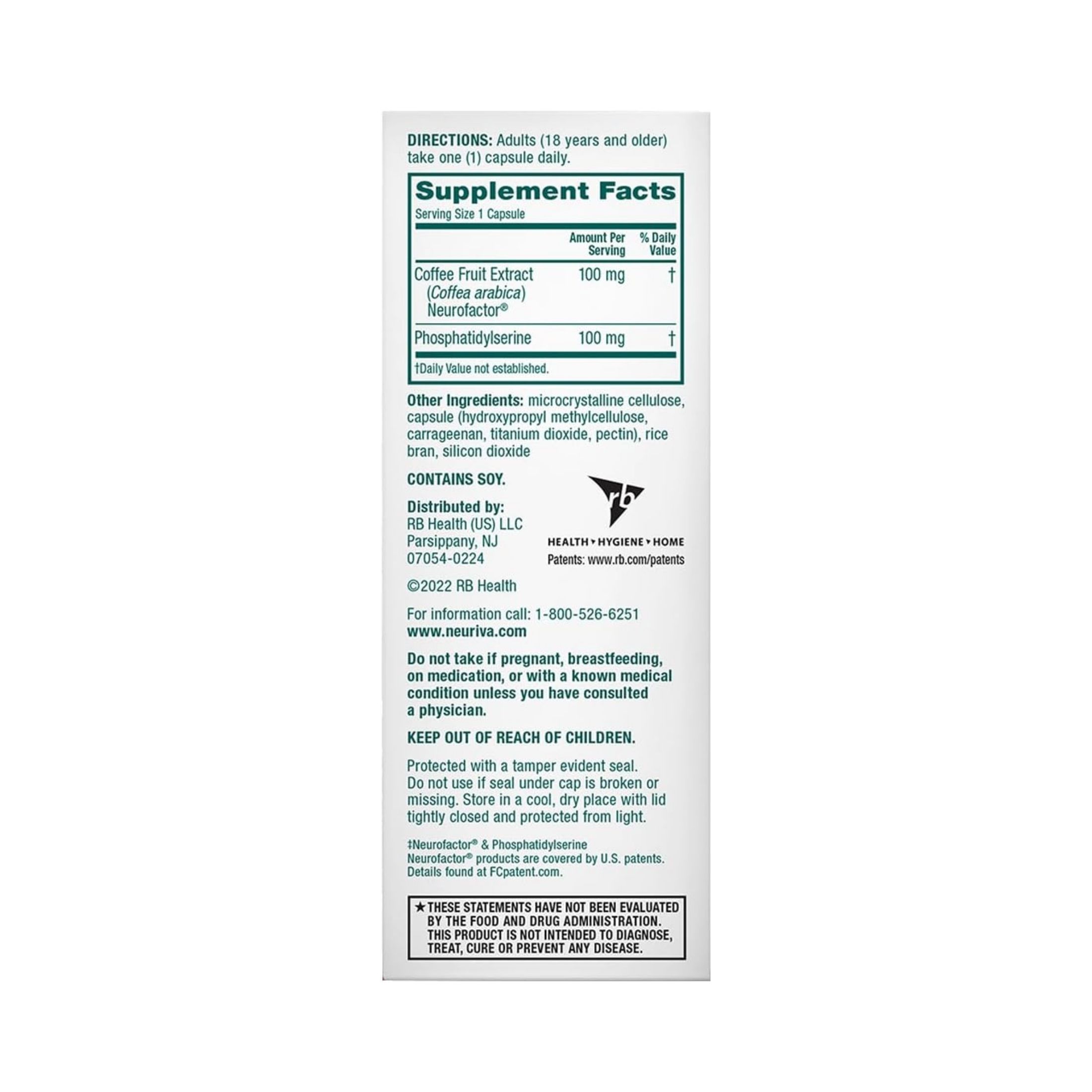 Neuriva Brain Performance Capsules