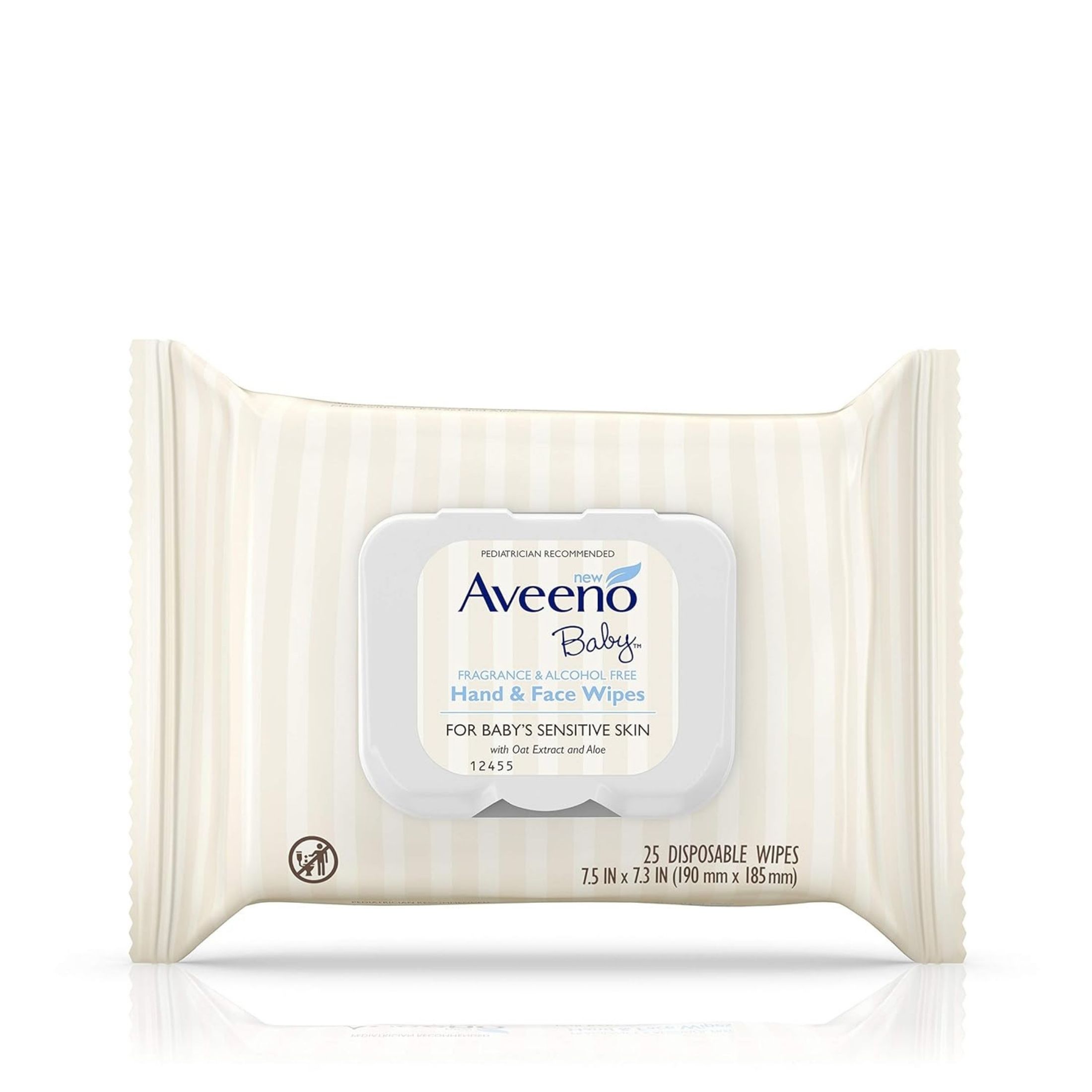 Aveeno Baby Sensitive Skin Hand & Face Wipes