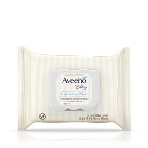 Aveeno Baby Sensitive Skin Hand & Face Wipes