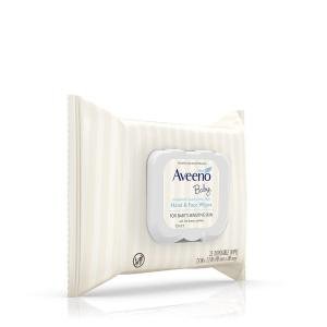 Aveeno Baby Sensitive Skin Hand & Face Wipes