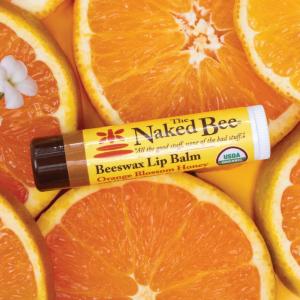 The Naked Bee Orange Blossom Honey USDA Organic Lip Balm