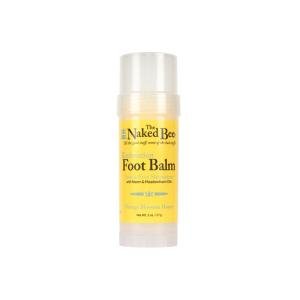 The Naked Bee Orange Blossom Honey Restoration Foot Balm 2 Oz
