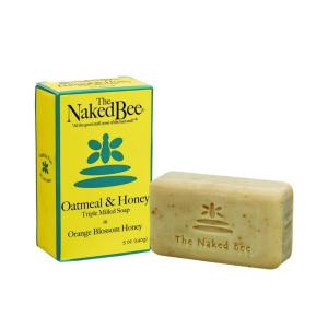 The Naked Bee Oatmeal & Honey Orange Blossom Triple Milled Soap 5 Oz - Nbso-lg