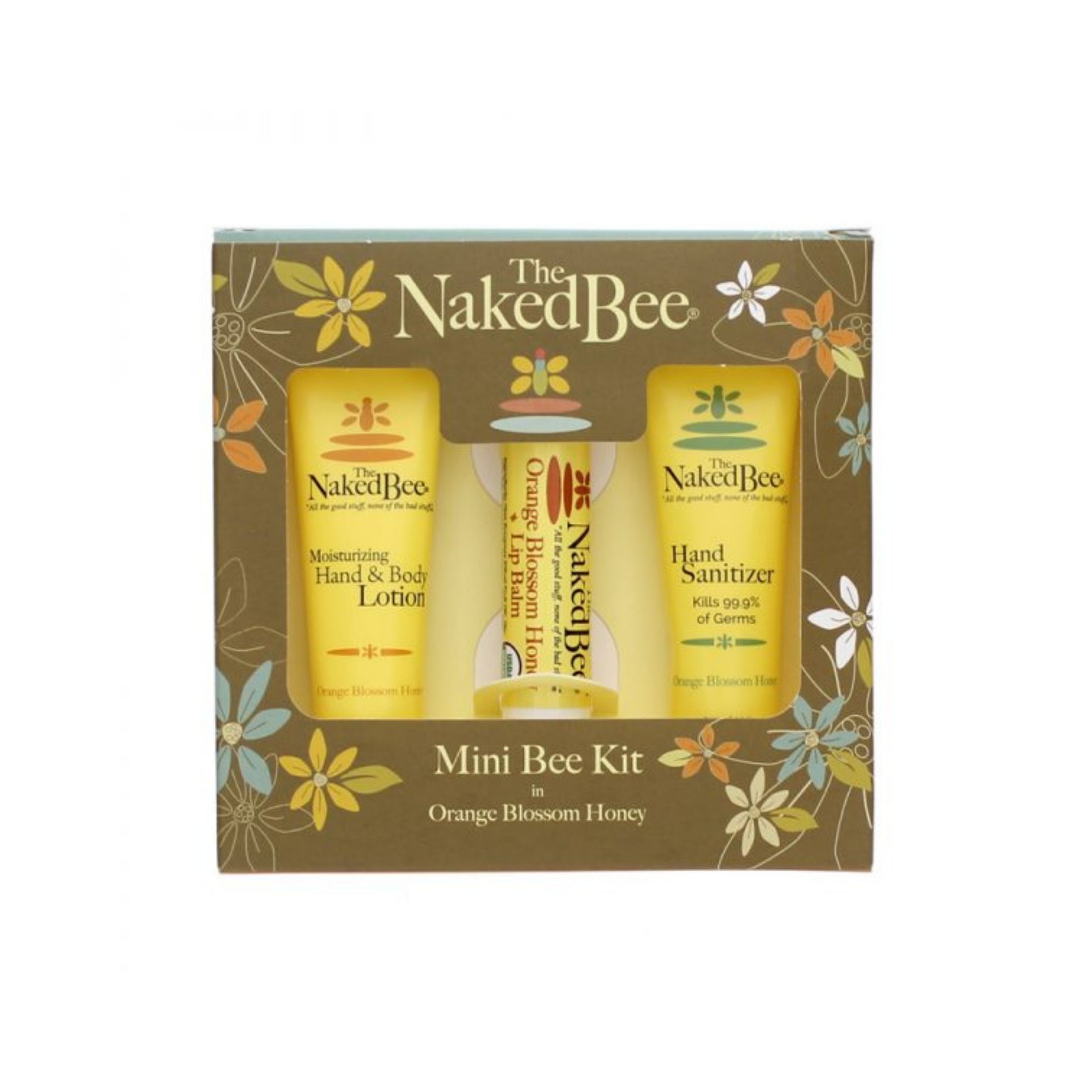 The Naked Bee Mini Kit - Orange Blossom Honey