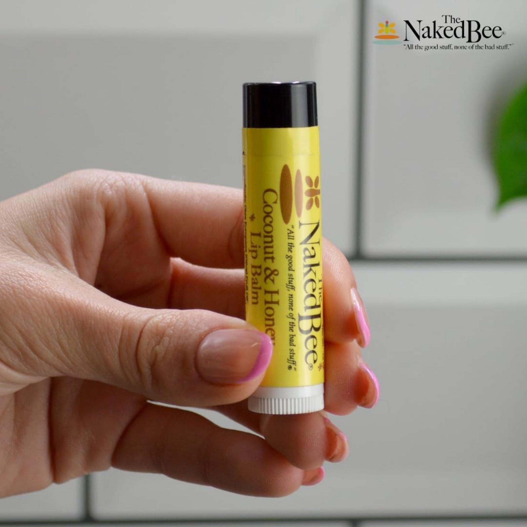 Naked Bee The Coconut & Honey Scent Lip Balm 0.15 Oz
