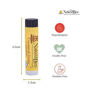 Naked Bee The Coconut & Honey Scent Lip Balm 0.15 Oz