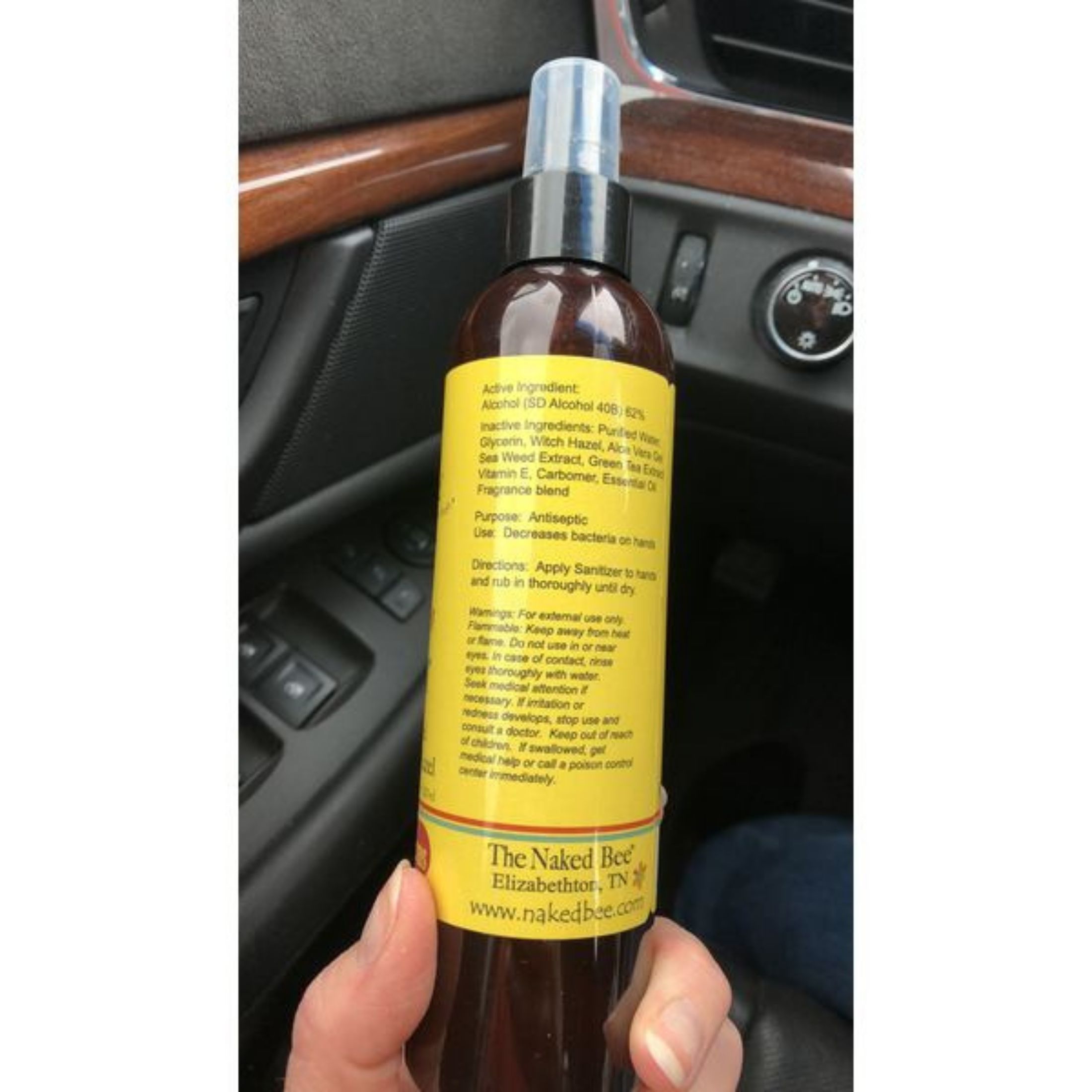 Naked Bee The Orange Blossom Honey Hand Sanitizer