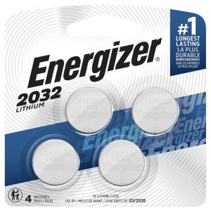 Energizer 4pk 2032 Batteries Lithium Coin Battery
