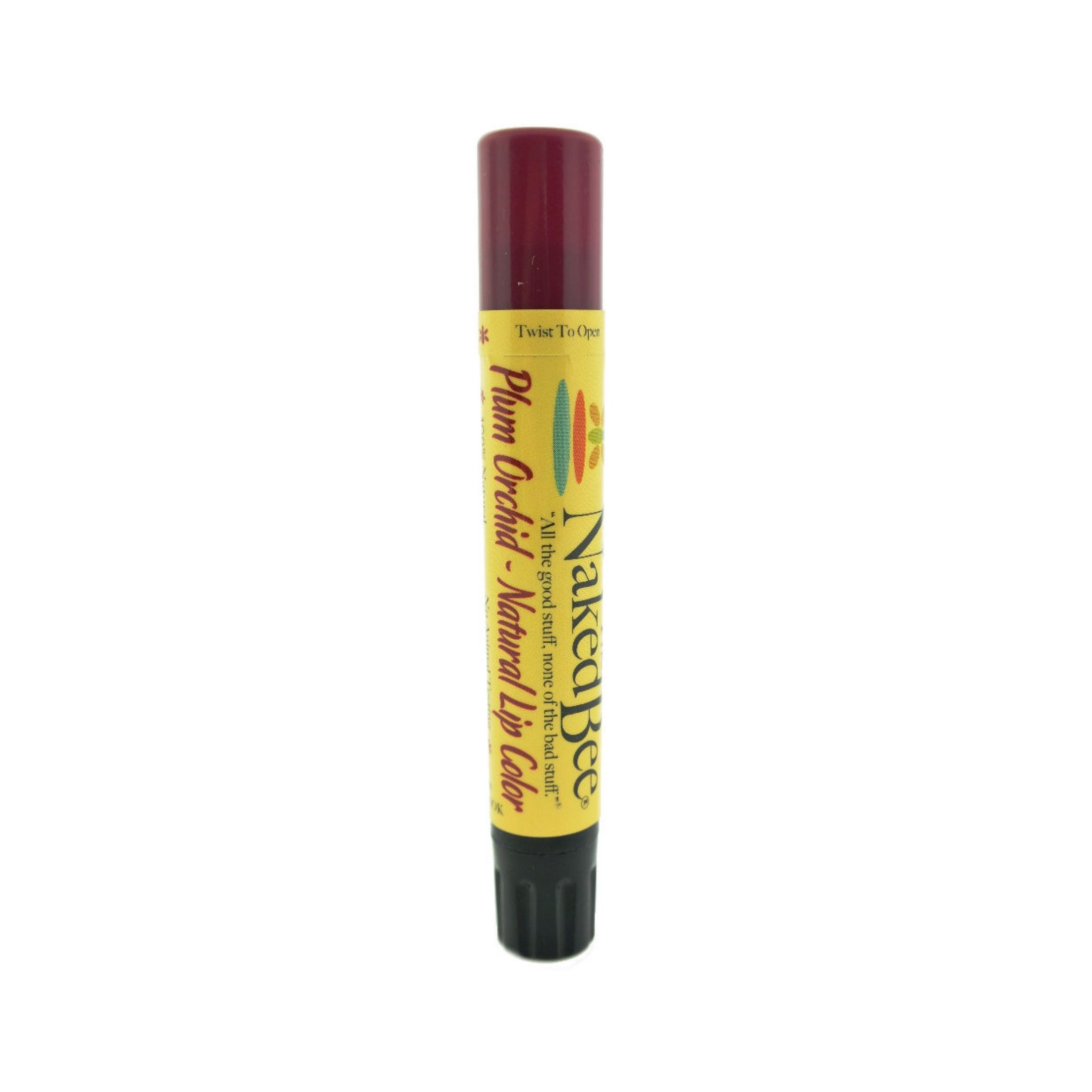 The Naked Bee Natural Lip Color Plum Orchid