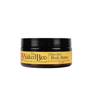 The Naked Bee NBBB-O Orange Blossom Honey Body Butter, 8 Oz